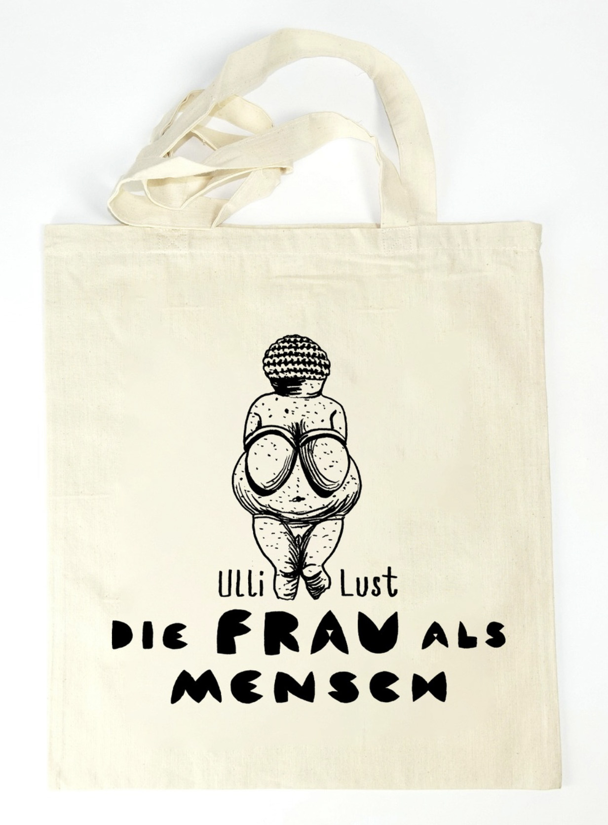 Tasche mit Aufdruck der Venus von Willendorf